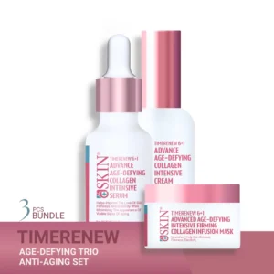 3PCS SKINCARE SET<> TIMERENEW COLLAGEN AGE-DEFYING TRIO ANTI AGING SET